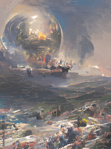 the earth is going down
