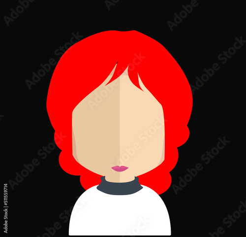 Abstract Boy Avtar Character.In fiction, a character is a person or other being in a narrative vector illustration. many uses for advertising, book page, paintings, printing, mobile wallpaper, mobile.