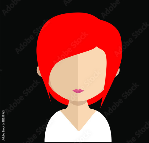 Abstract Boy Avtar Character.In fiction, a character is a person or other being in a narrative vector illustration. many uses for advertising, book page, paintings, printing, mobile wallpaper, mobile.