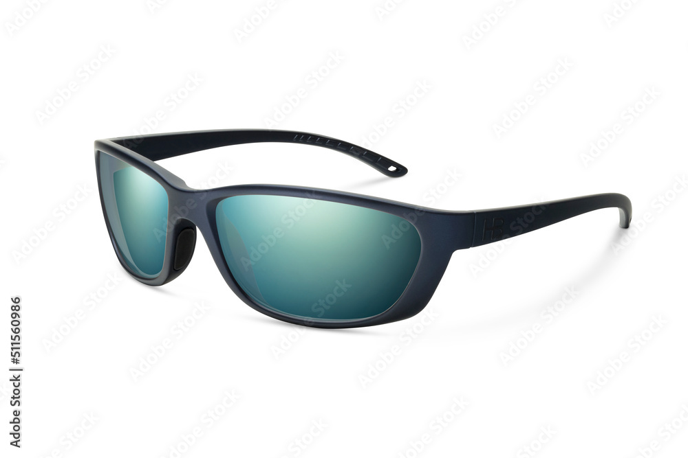 Sunglass | Green Color stylish sunglasses isolated on white background Sunglass | Green Color stylish sunglasses isolated on white background