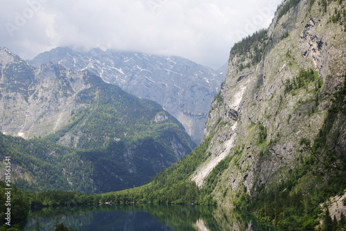 Obersee lake near Konigsee, Bavaria, Germany