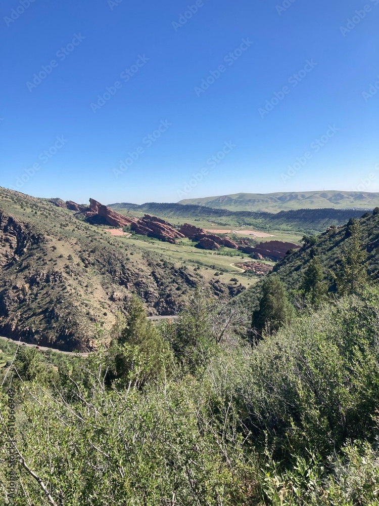 Obraz premium Morrison Colorado Hiking Mountain Views