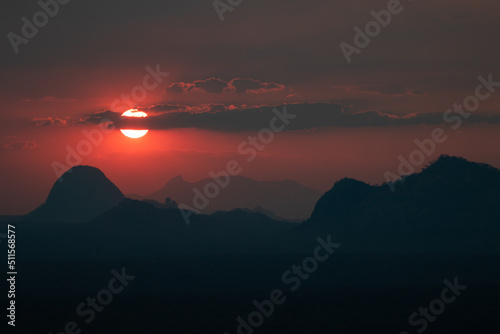 Niassa Special Reserve Sunset Mozambique photo