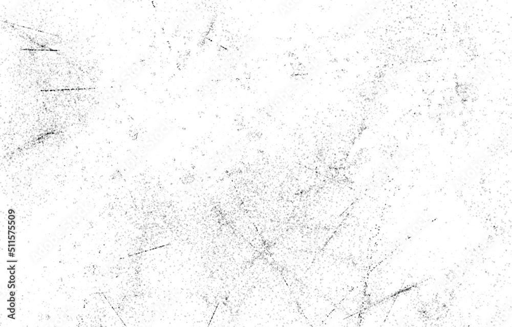 Dark Messy Dust Overlay Distress Background. Easy To Create Abstract Dotted, Scratched, Vintage Effect With Noise And Grain 