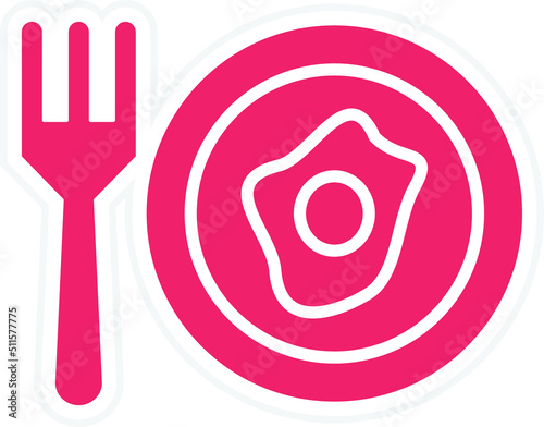 Breakfast Icon Style