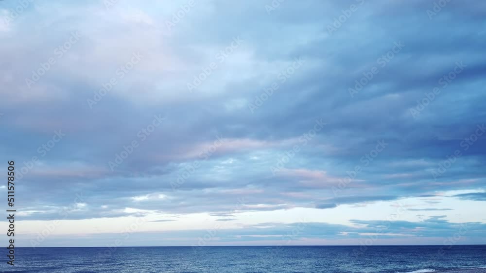 Clouds to the Open Sea at Summer Clouds to the Open Sea at Summer