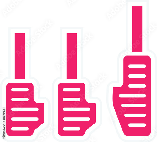 Pedals Icon Style