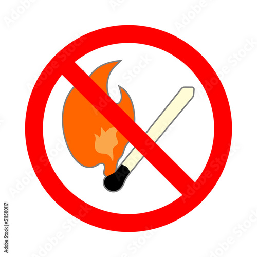 Prohibiting the use of fire