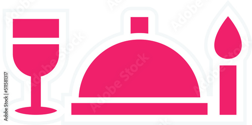 Dinner Icon Style