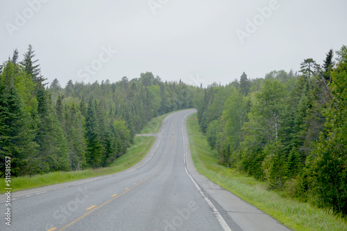 Driving Route 1 - June 13, 2022, Caribou, Maine, United States © Bill