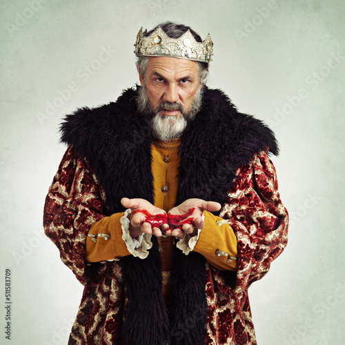 Canvastavla The king is dead Long live