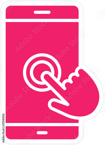 Touch Technology Icon Style