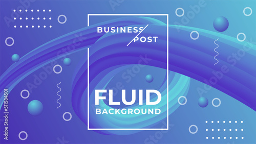 Abstract Blend Background Design, Modern Fluid Background, Wallpaper, Vector illustration