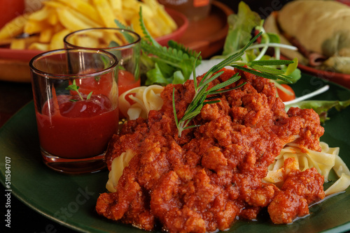 meatballs with tomato sauce