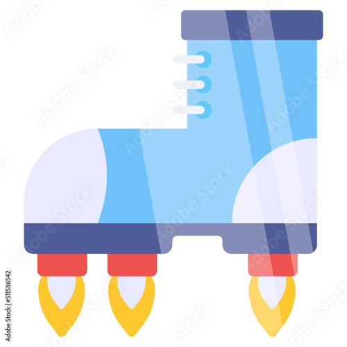 Perfect design icon of space boot