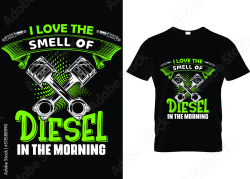 Truck t shirt. Vector typography t shirt design for truck driver...