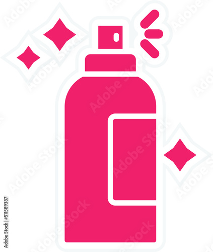 Hair Spray Icon Style