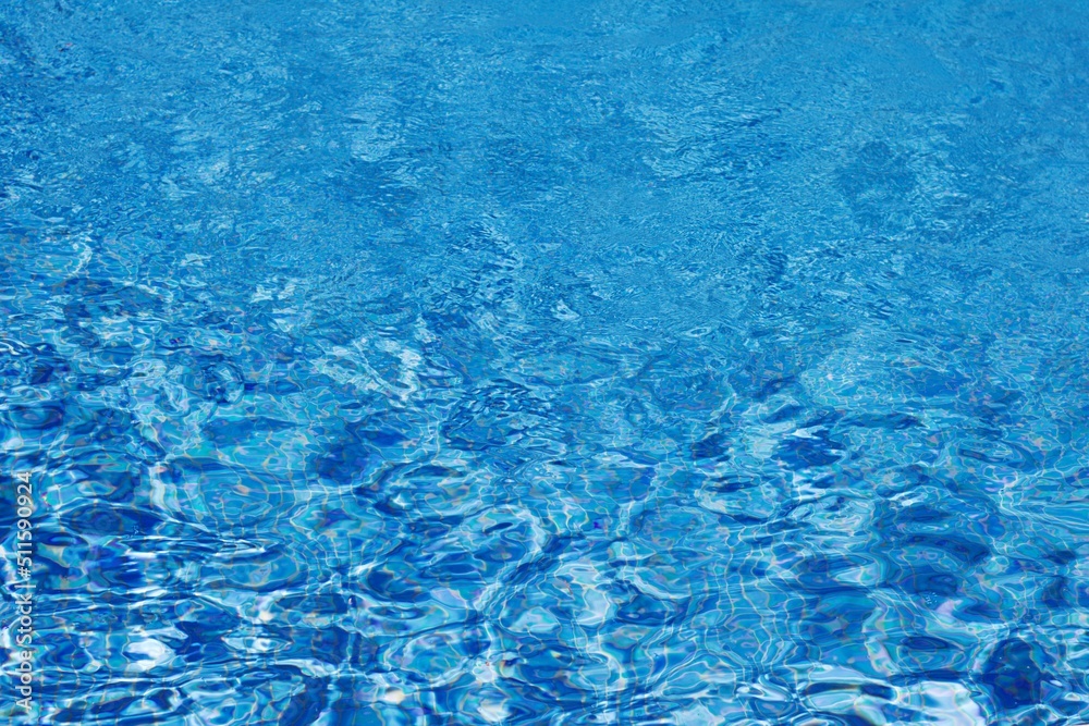 Fototapeta premium Blaues Wasser