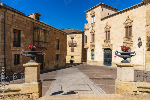House of the Marchioness of Cartago in the city of Ciudad Rodrigo, in Salamanca, Spain.