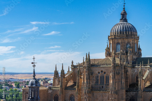 Quadro em tela Torres de la Clerecia, pontifical university, in the city of Salamanca, in Spain