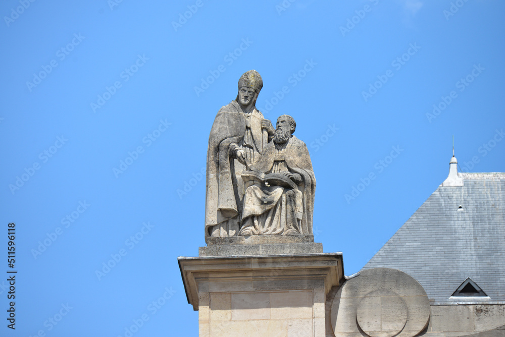 Les pères de Église, église St Roch, Paris
