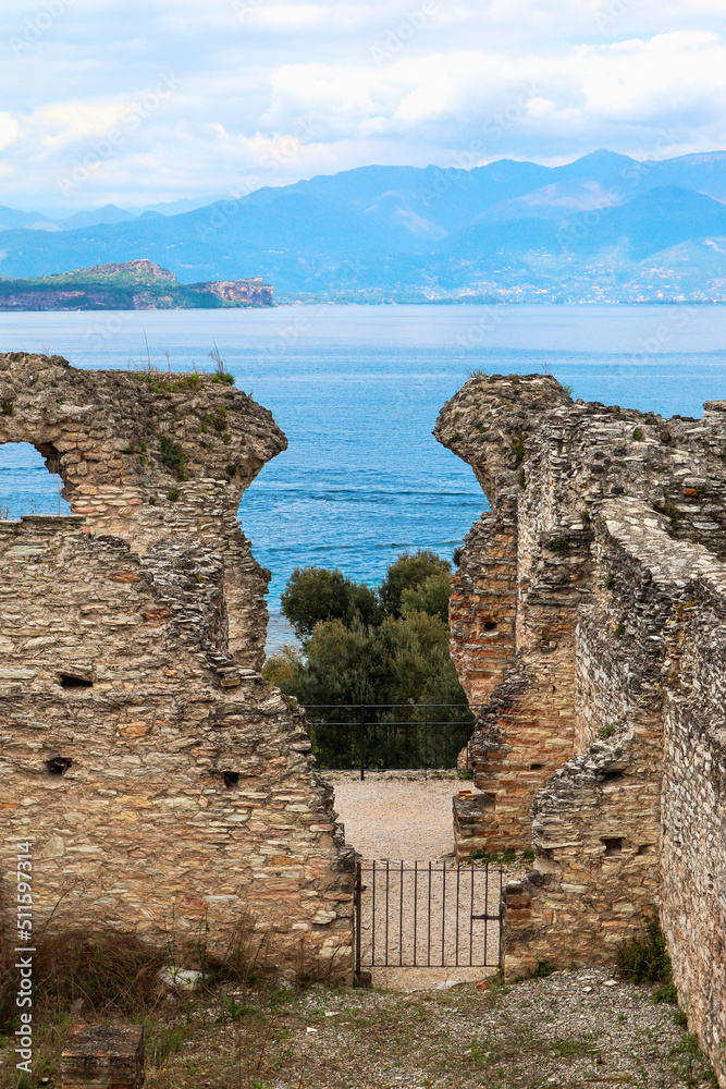 Fototapeta premium ruins of the castle