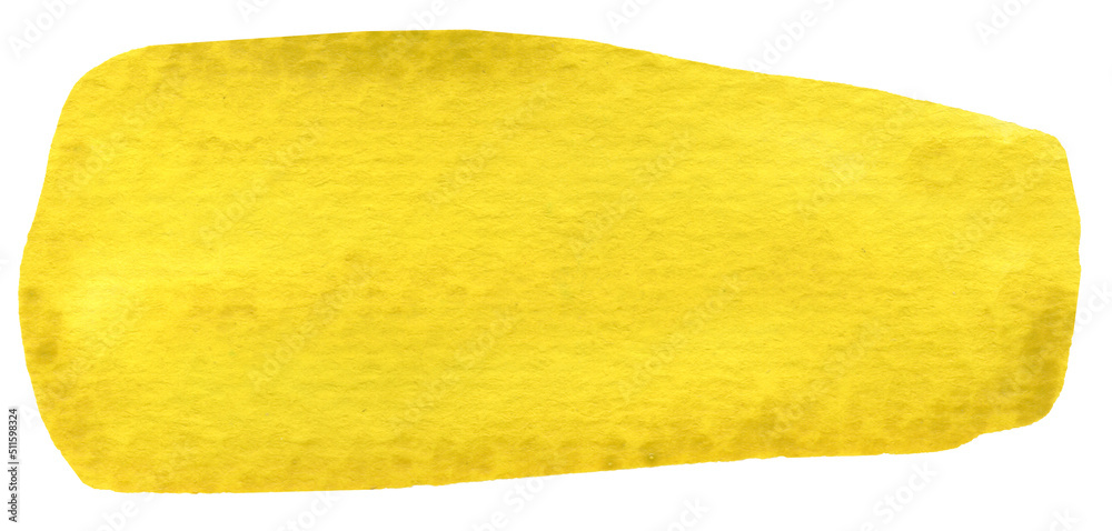Abstract form in yellow, suitable as a separate element or background. Hand drawn on a white background.. Abstract form in yellow, suitable as a separate element or background. Hand drawn on a white background..