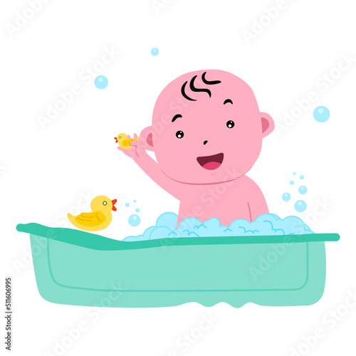 Baby Bath Time
