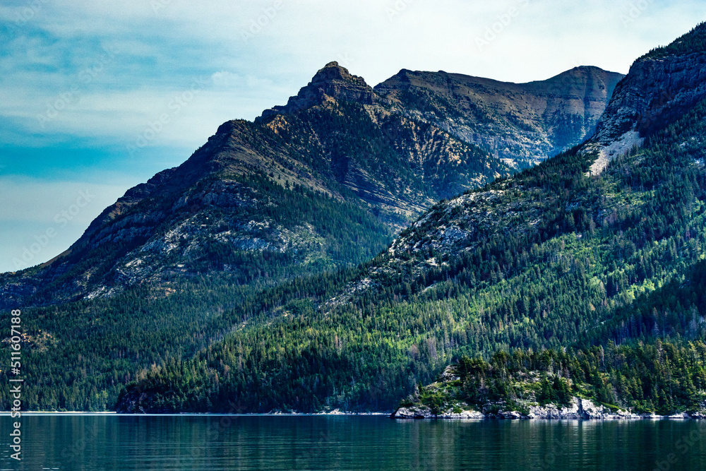 Upper Waterton Lakes Waterton Lakes National Park Alberta Canada