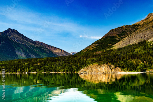 Upper Waterton Lakes Waterton Lakes National Park Alberta Canada
