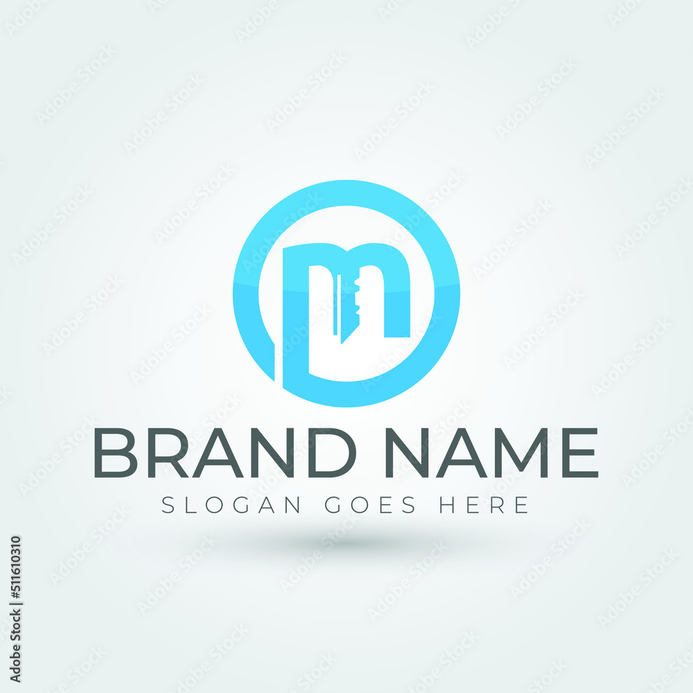 Letter M Key Real Estate Logo Template Illustration Design Letter M Key Real Estate Logo Template Illustration Design