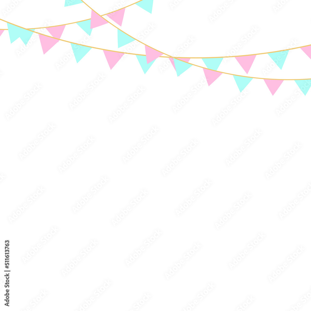 Party Background with Colorful Flags. Celebration Event, Birthday, Carnival flag garlands. Party Background with Colorful Flags. Celebration Event, Birthday, Carnival flag garlands.