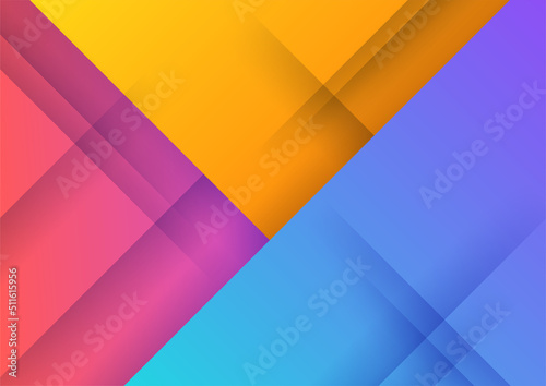 Colorful abstract background with geometric shapes