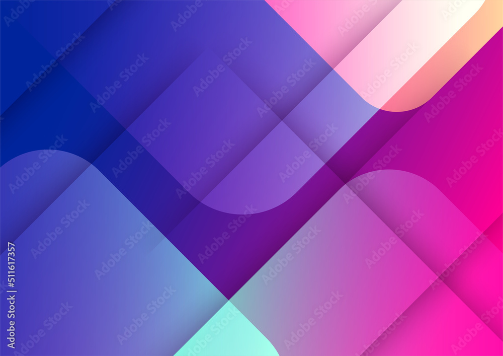 Colorful vivid vibrant gradient abstract background with geometric shapes Colorful vivid vibrant gradient abstract background with geometric shapes