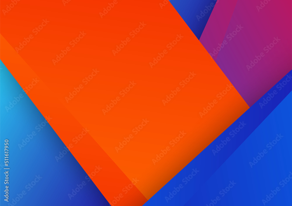 Colorful abstract background for business presentation design template