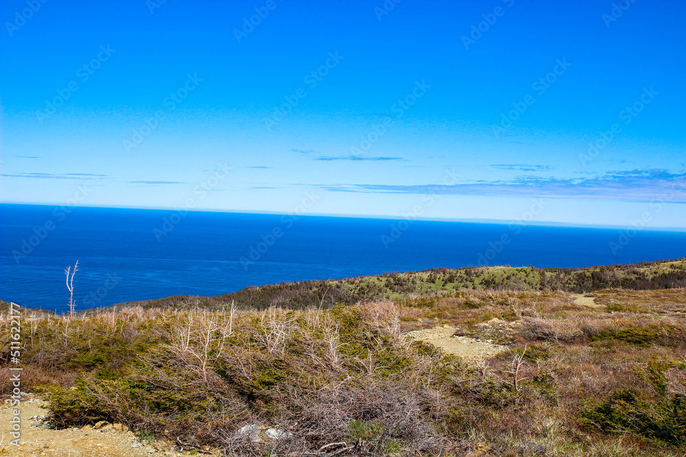 Landscape photo from the green gardens hike in Gros Morne Newfoundland