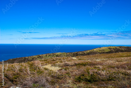 Landscape photo from the green gardens hike in Gros Morne Newfoundland © mynewturtle