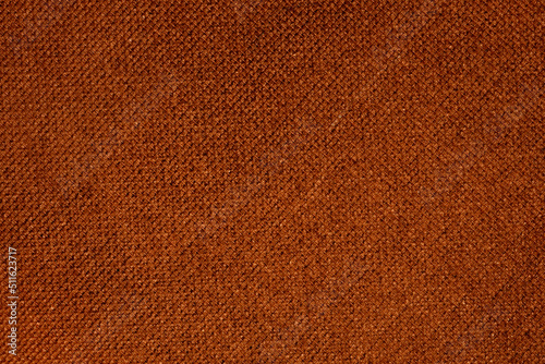 Close-up of red texture fabric cloth textile background