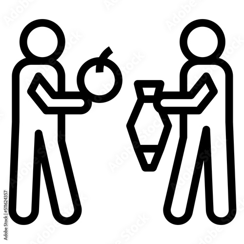 Barter system Icon