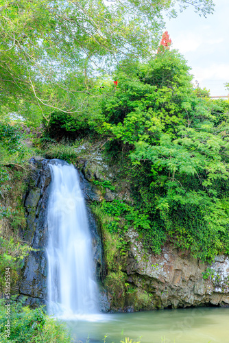 初夏の轟の滝 佐賀県嬉野市 Todoroki Falls in early summer. Saga-ken Ureshino city.