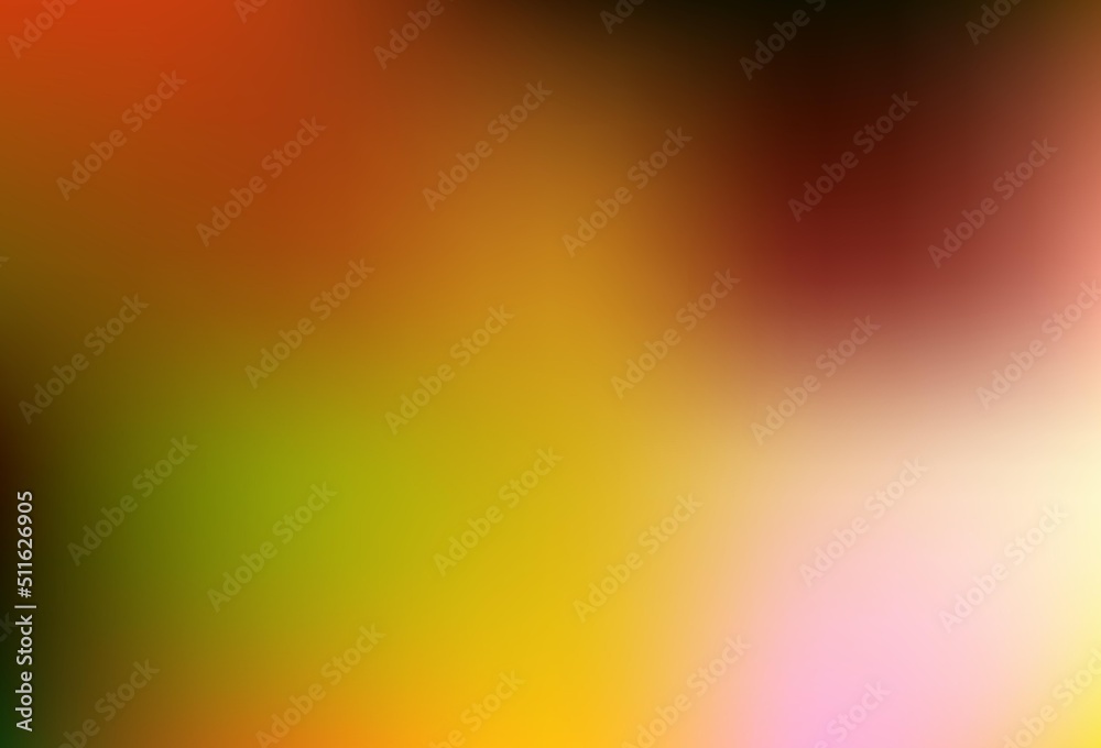 Light orange vector gradient blur background.