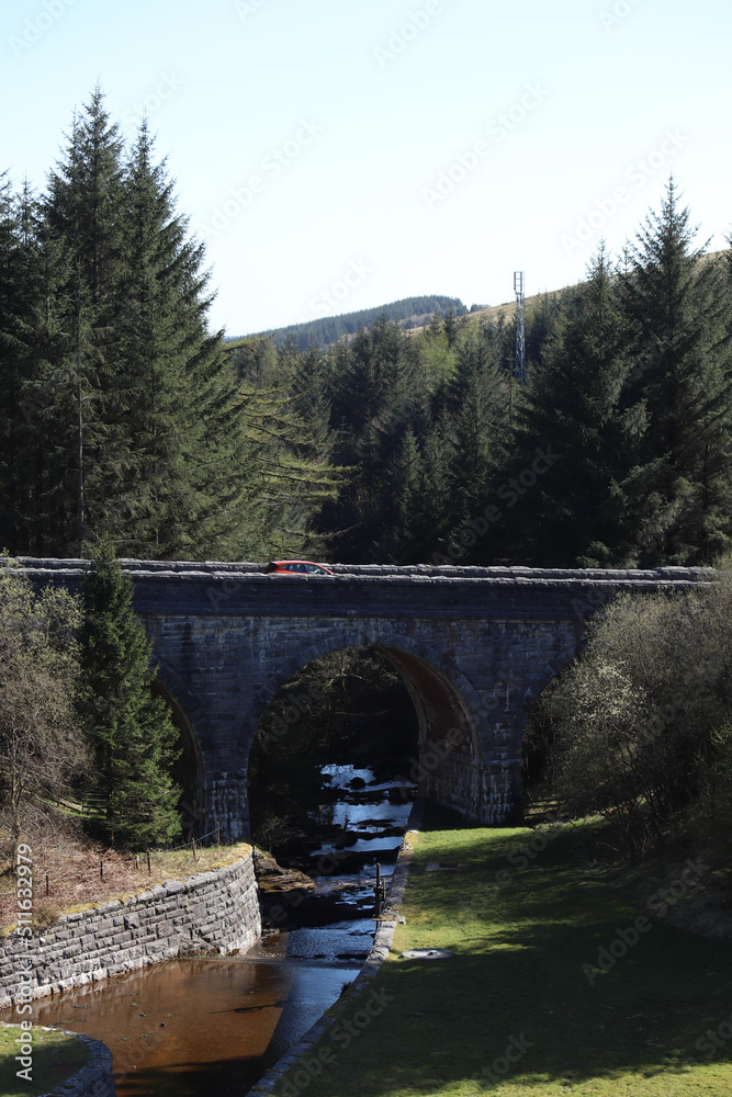 Fototapeta premium Bridge in Wales, United Kingdom