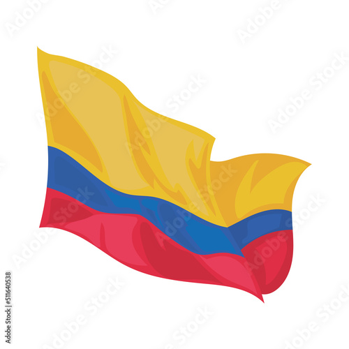 Fotografi colombian flag design