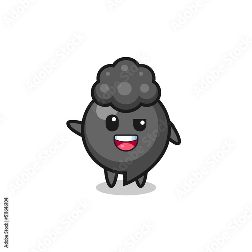 Wallpaper Mural comma symbol character as the afro boy Torontodigital.ca