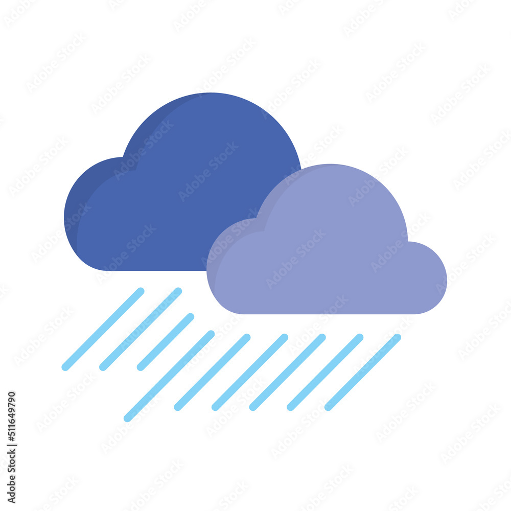 Drizzle icon design template vector illustration Drizzle icon design template vector illustration
