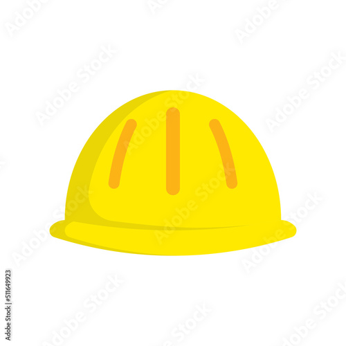 Hard hat icon design template vector illustration