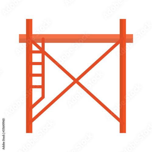 Scaffolding icon design template vector illustration