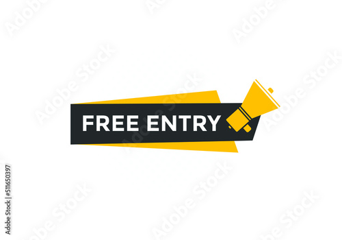 Free entry text button. Web button banner template Free entry 
