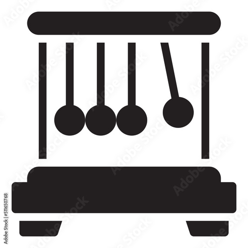 pendulum glyph icon