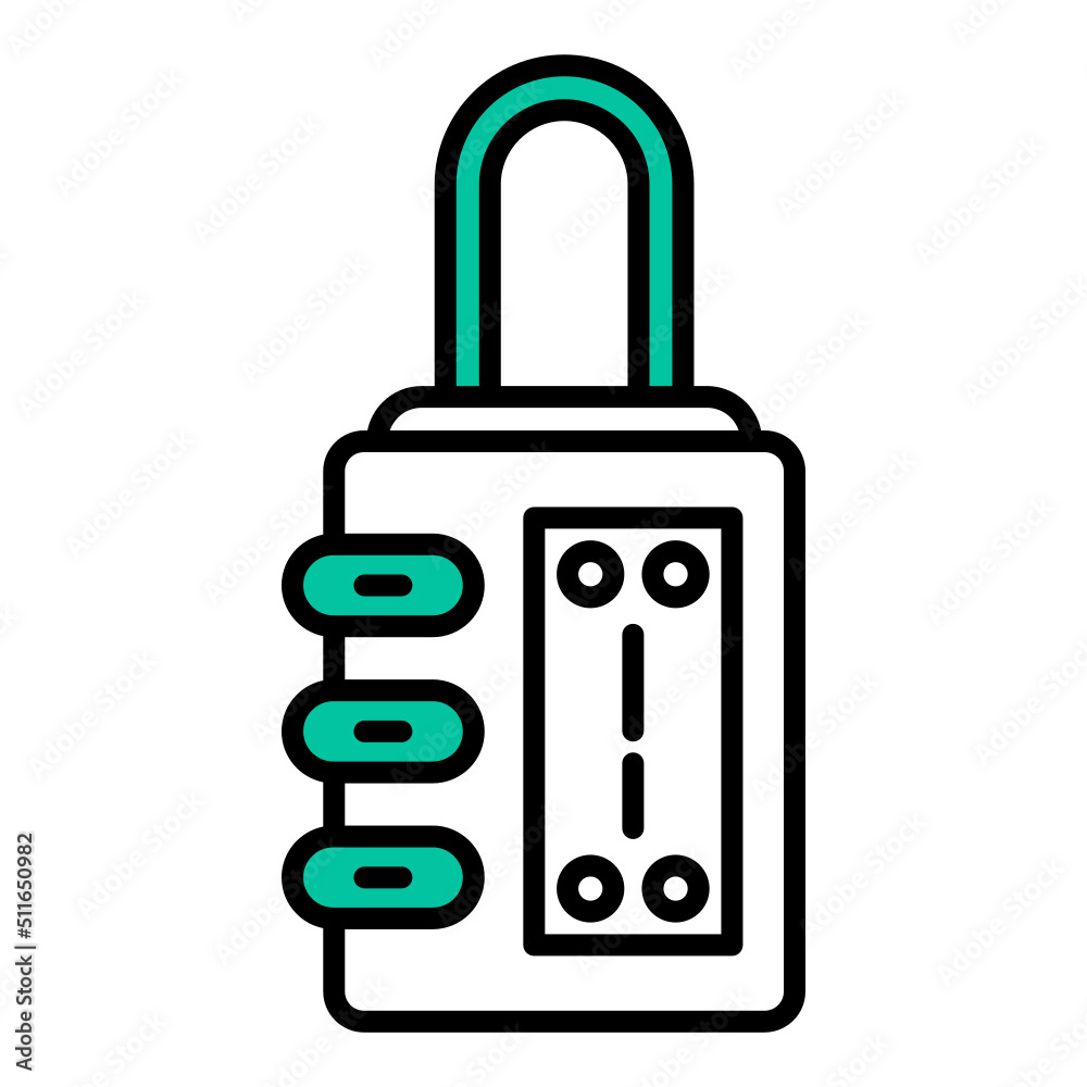 luxury padlock icon on transparent background luxury padlock icon on transparent background